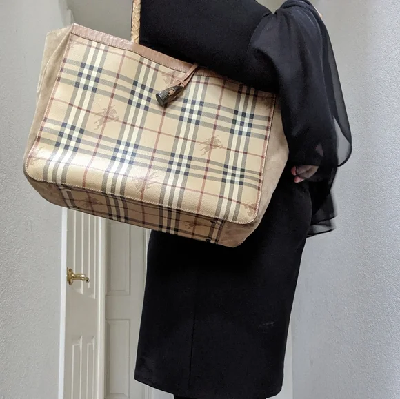 AUTHENTIC BURBERRY LONDON Nova Check Plaid Braid - Picture 13 of 13